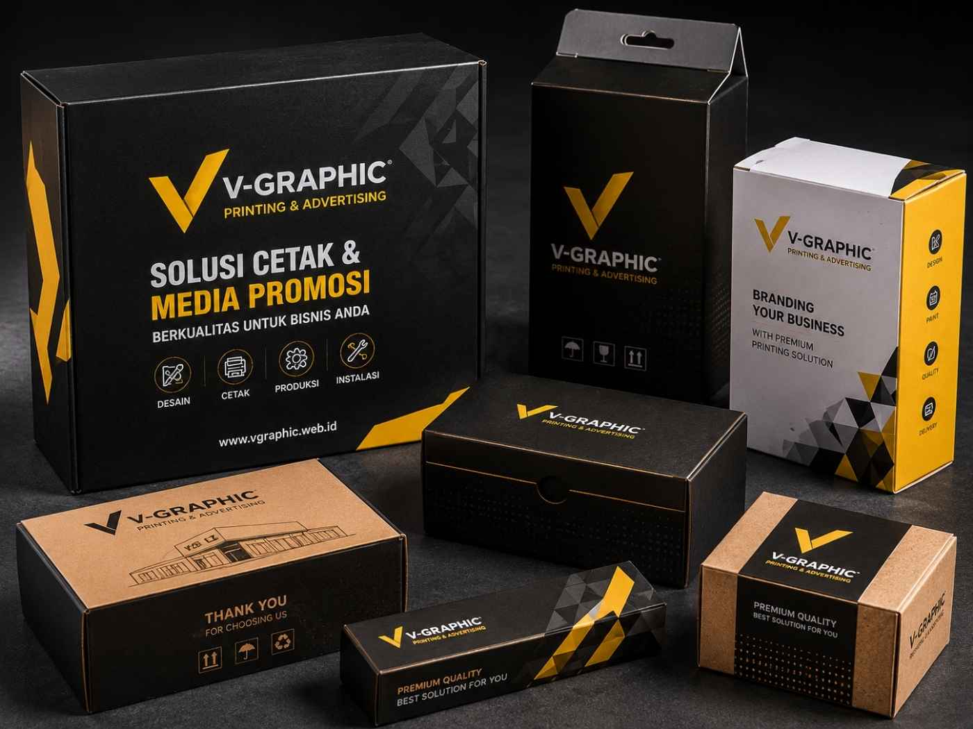 Produk Box Packaging V-GRAPHIC