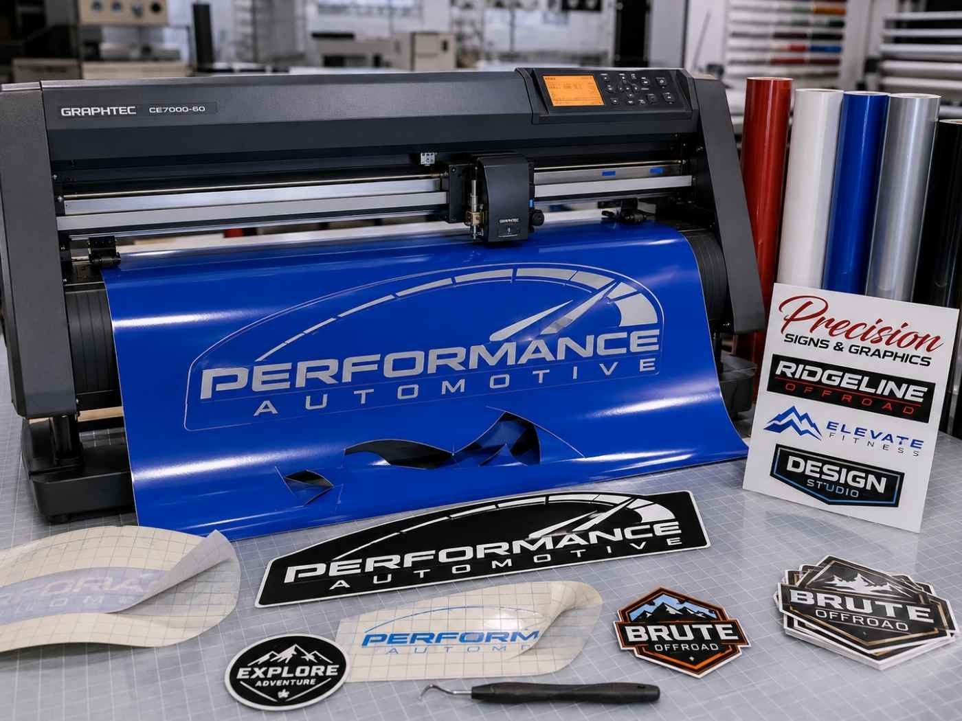 Produk Cutting Stiker V-GRAPHIC