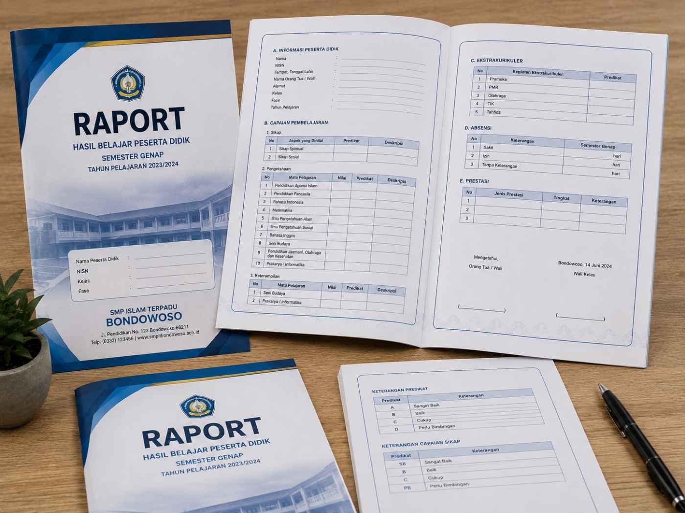 Produk Kertas Raport V-GRAPHIC