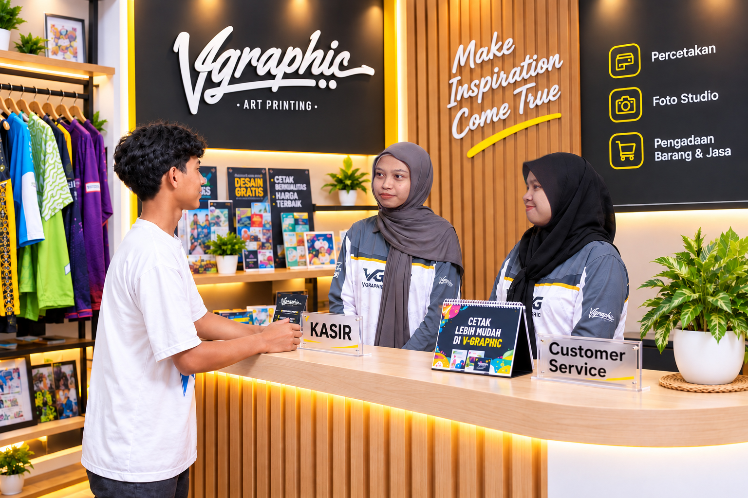 Customer Service & Kasir