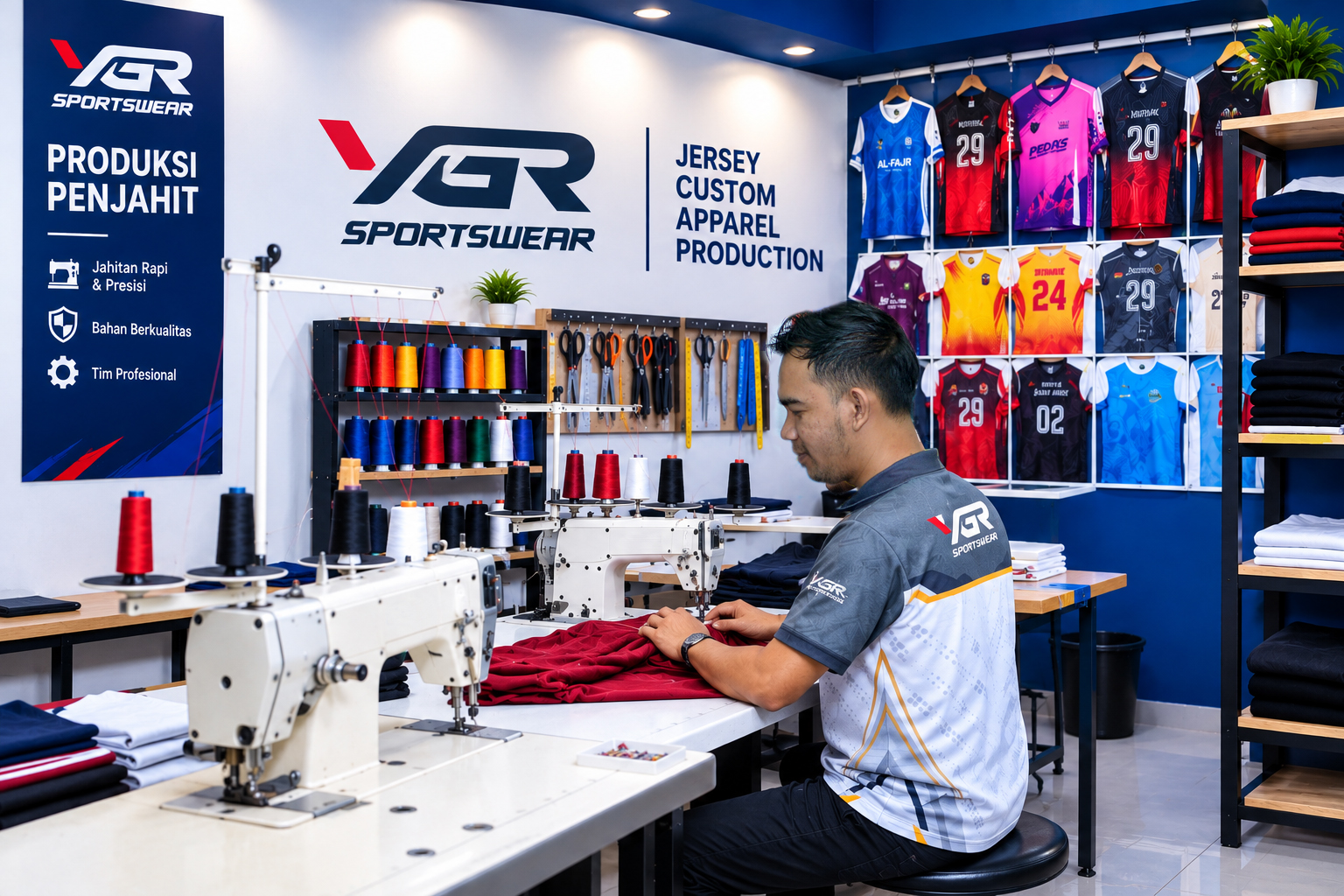 Mesin Jahit Produksi