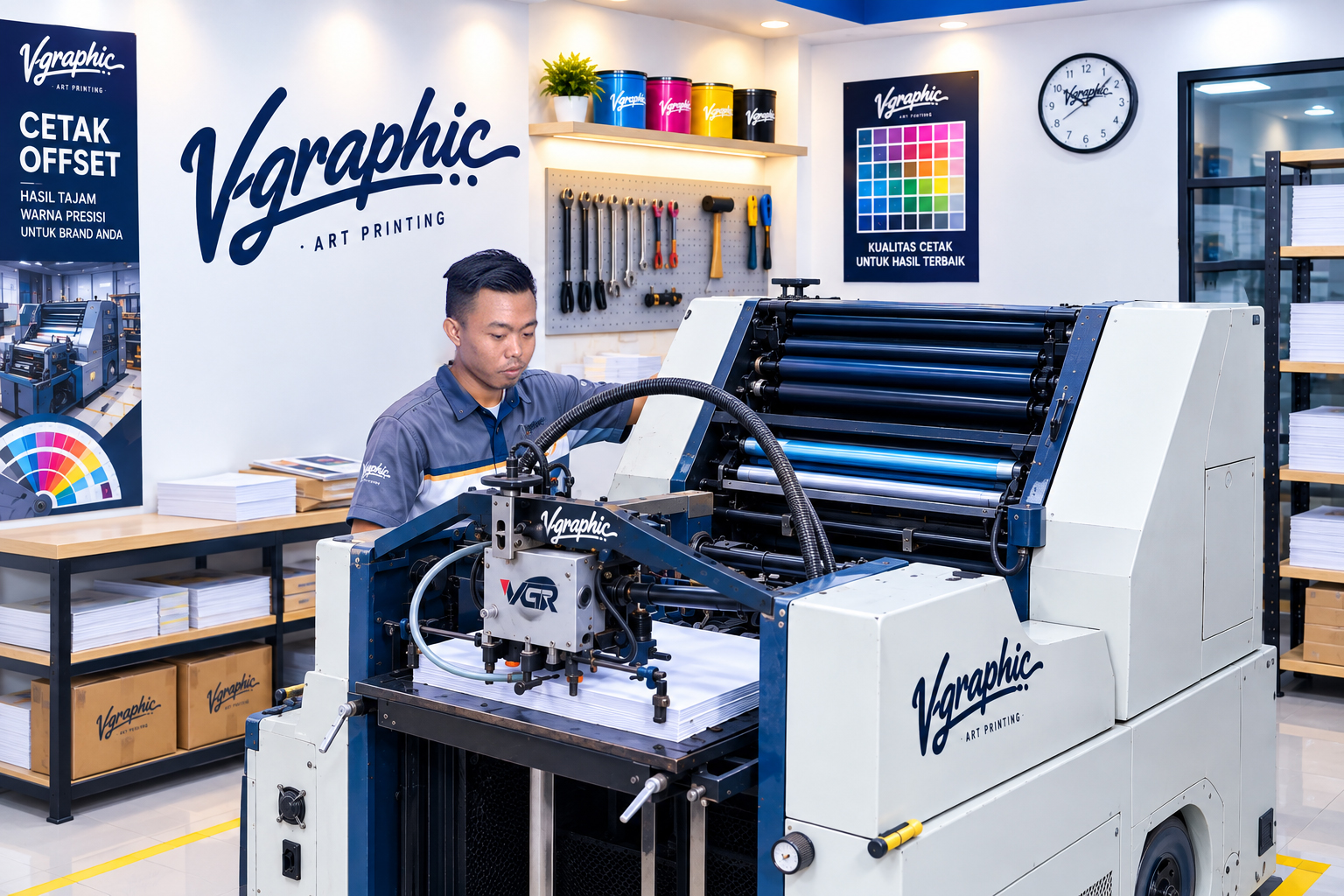 Mesin Cetak Offset